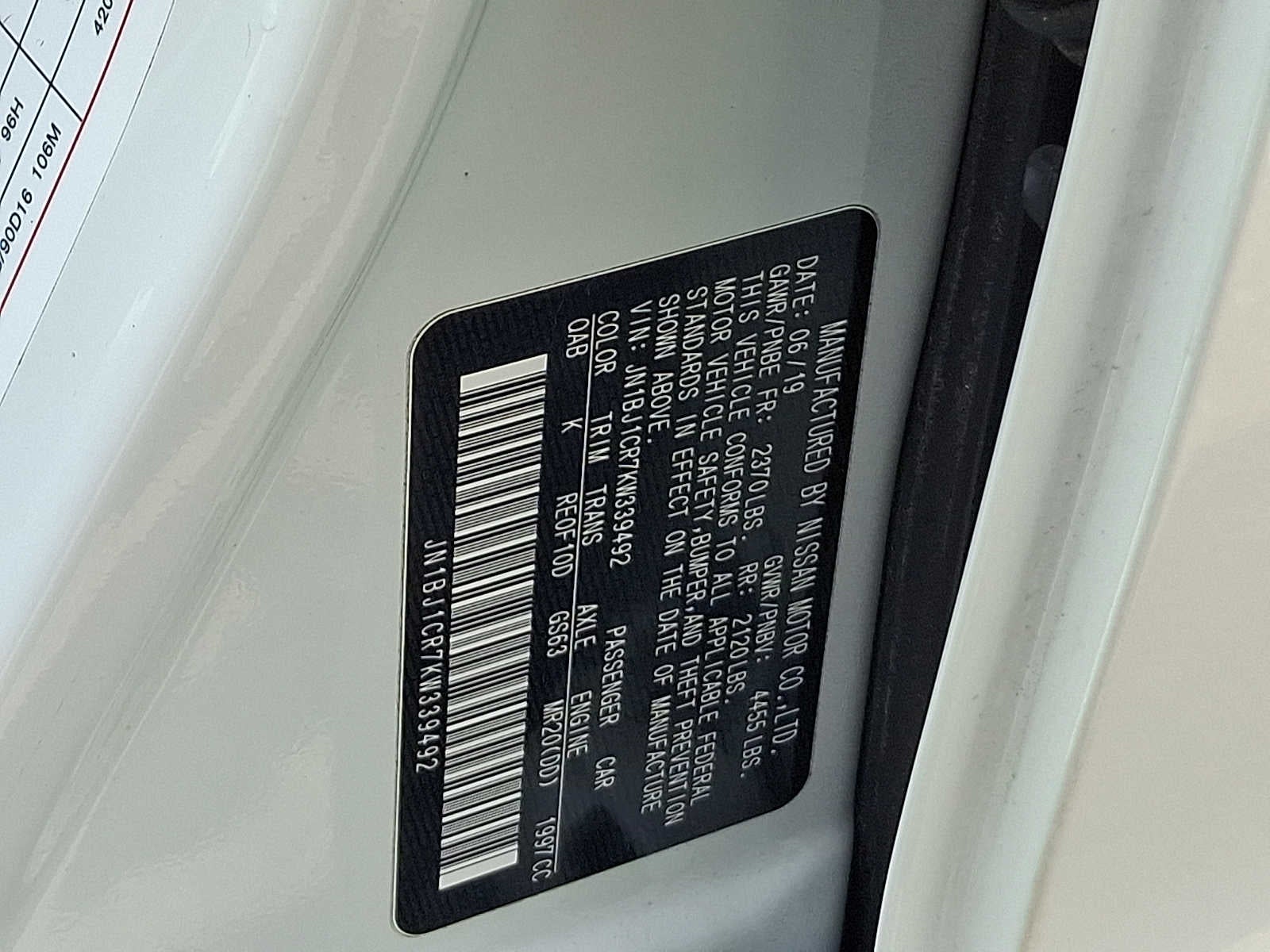 2019 Nissan Rogue Sport AWD SV