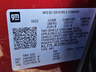 2024 Chevrolet Trax FWD 4dr 2RS