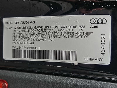 2023 Audi S4 Premium Plus 3.0 TFSI quattro