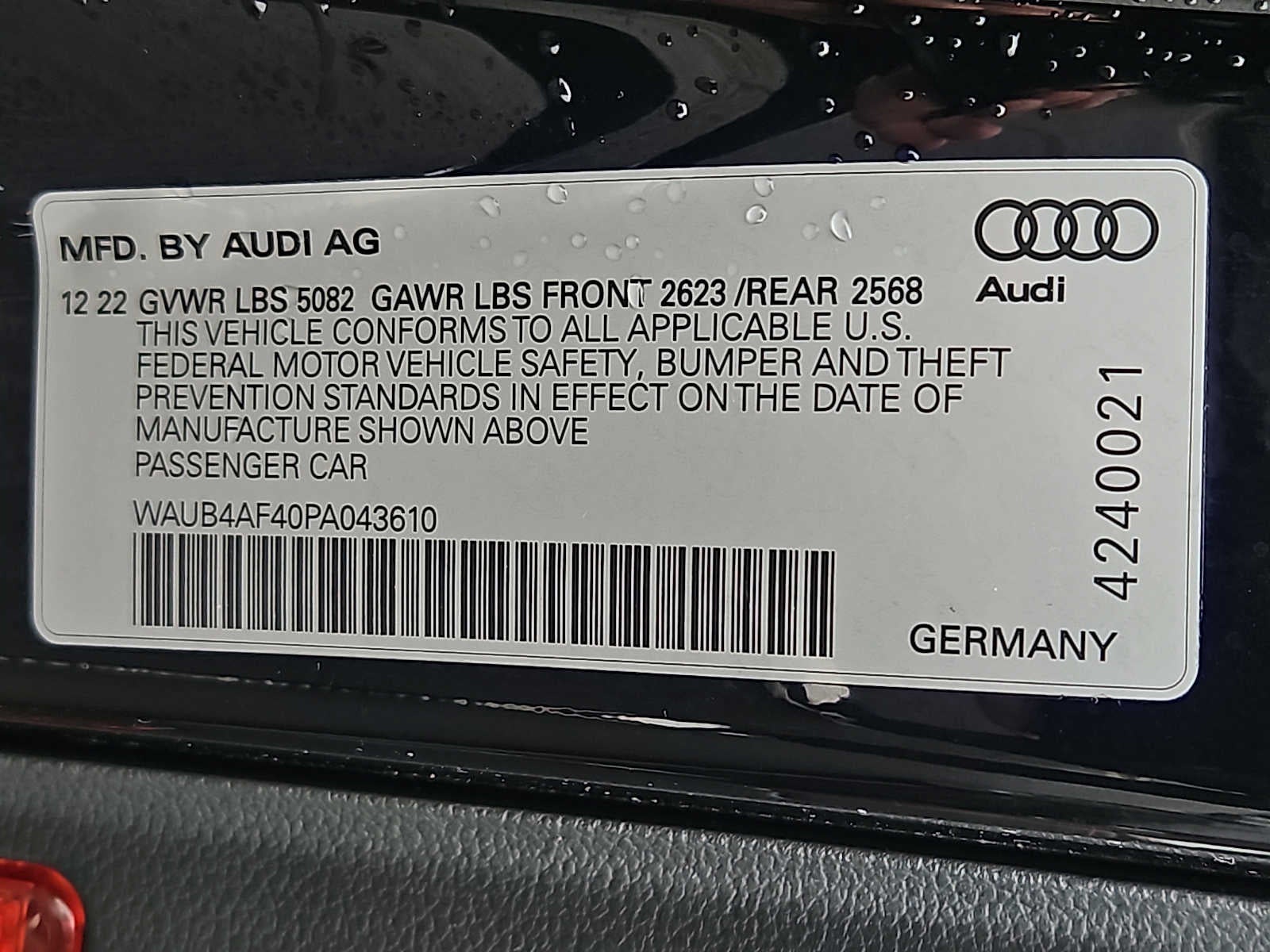 2023 Audi S4 Premium Plus 3.0 TFSI quattro