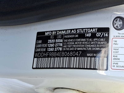2014 Mercedes-Benz E-Class 4dr Sdn E 550 Sport 4MATIC®