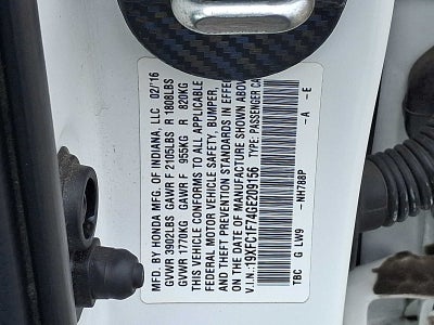 2016 Honda Civic 4dr CVT EX-L