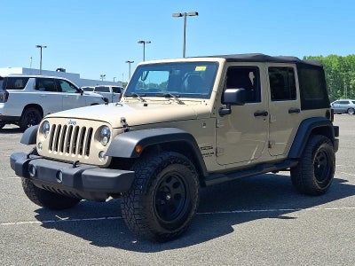2016 Jeep Wrangler Unlimited 4WD 4dr Sport