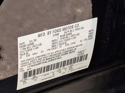 2020 Ford Explorer Limited 4WD