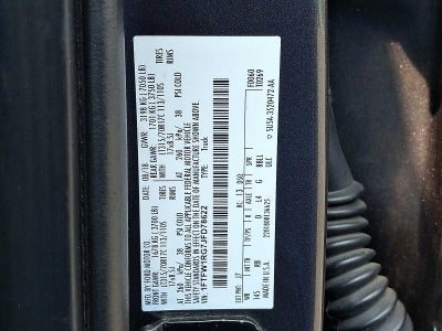2018 Ford F-150 Raptor 4WD SuperCrew 5.5 Box