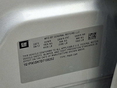 2013 Chevrolet Cruze 4dr Sdn Auto LS