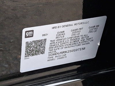 2025 Cadillac CT5 4dr Sdn Sport