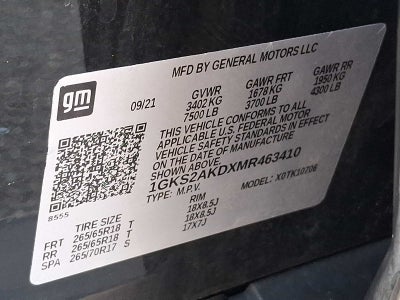 2021 GMC Yukon 4WD 4dr SLE
