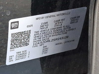 2025 GMC Yukon 4WD 4dr Denali