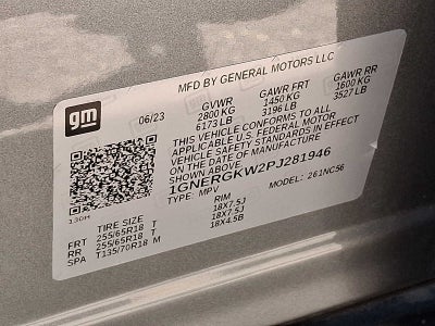 2023 Chevrolet Traverse FWD 4dr LT Cloth w/1LT