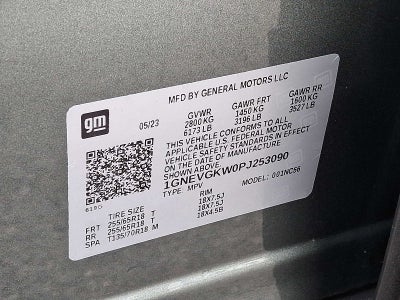 2023 Chevrolet Traverse AWD 4dr LT Cloth w/1LT