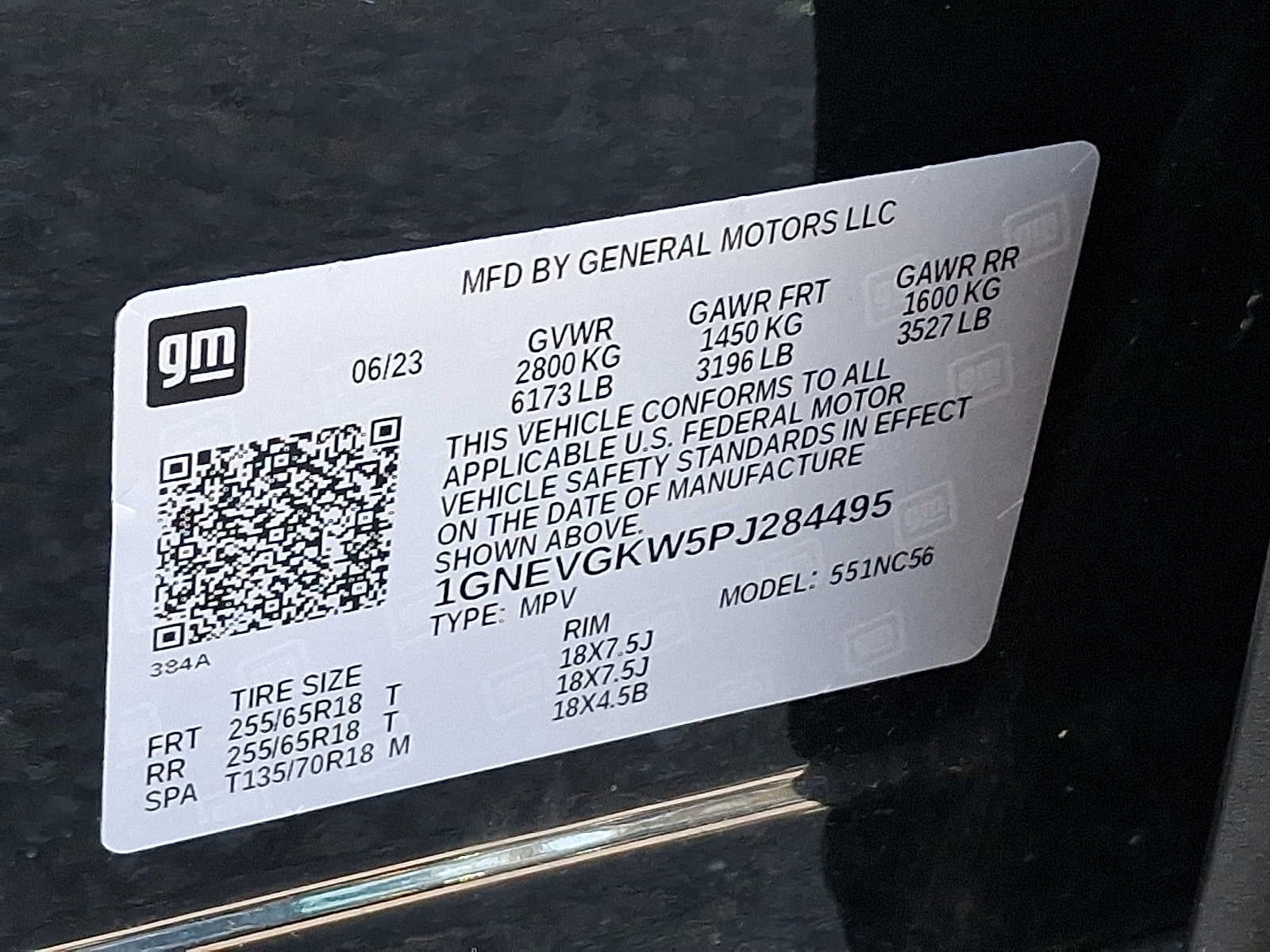2023 Chevrolet Traverse AWD 4dr LT Cloth w/1LT
