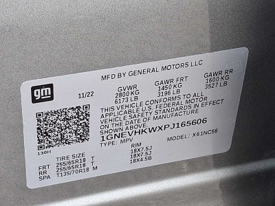 2023 Chevrolet Traverse AWD 4dr LT Leather