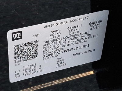 2023 Chevrolet Traverse AWD 4dr RS