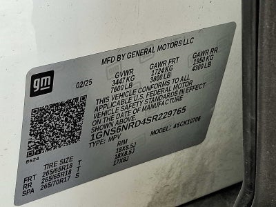 2025 Chevrolet Tahoe 4WD 4dr LT