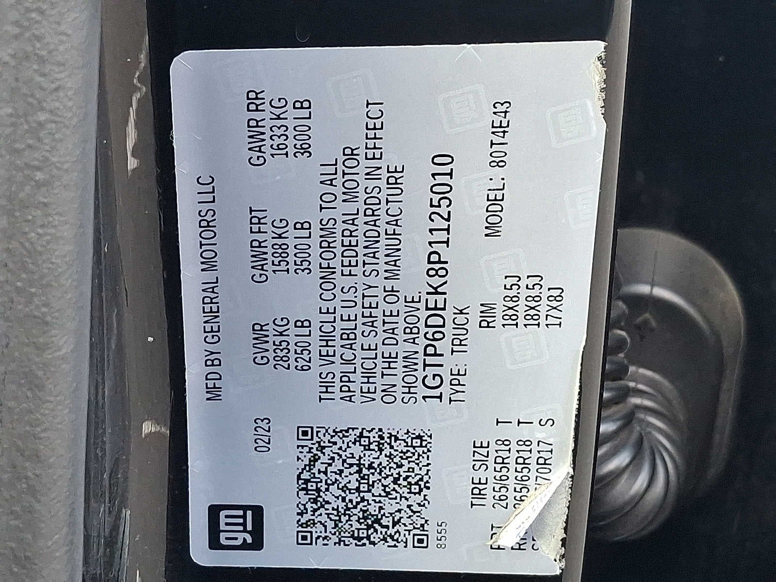2023 GMC Canyon 4WD Crew Cab AT4