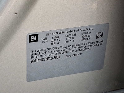 2014 Cadillac XTS 4dr Sdn Luxury FWD