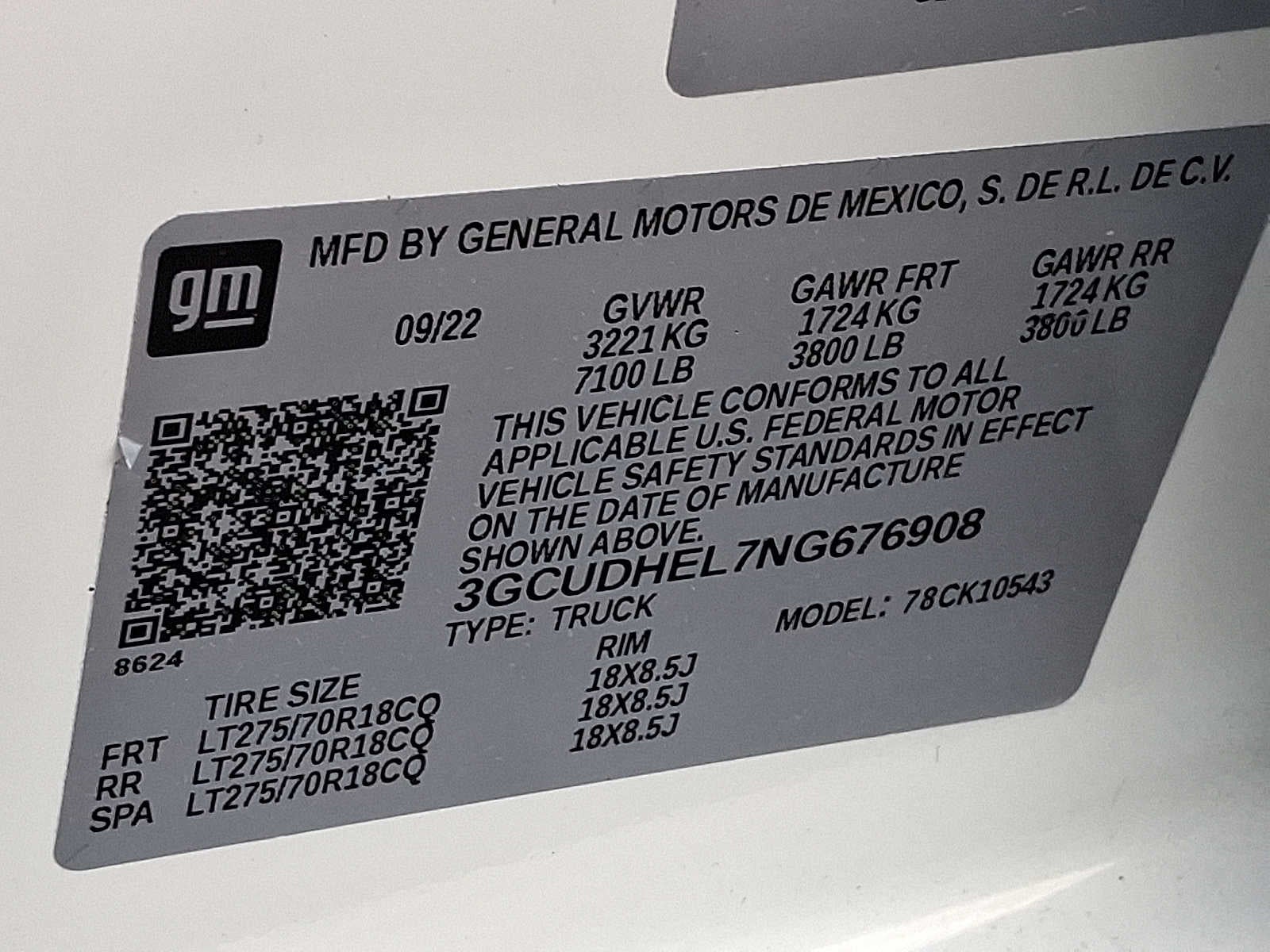 2022 Chevrolet Silverado 1500 4WD Crew Cab 147 ZR2