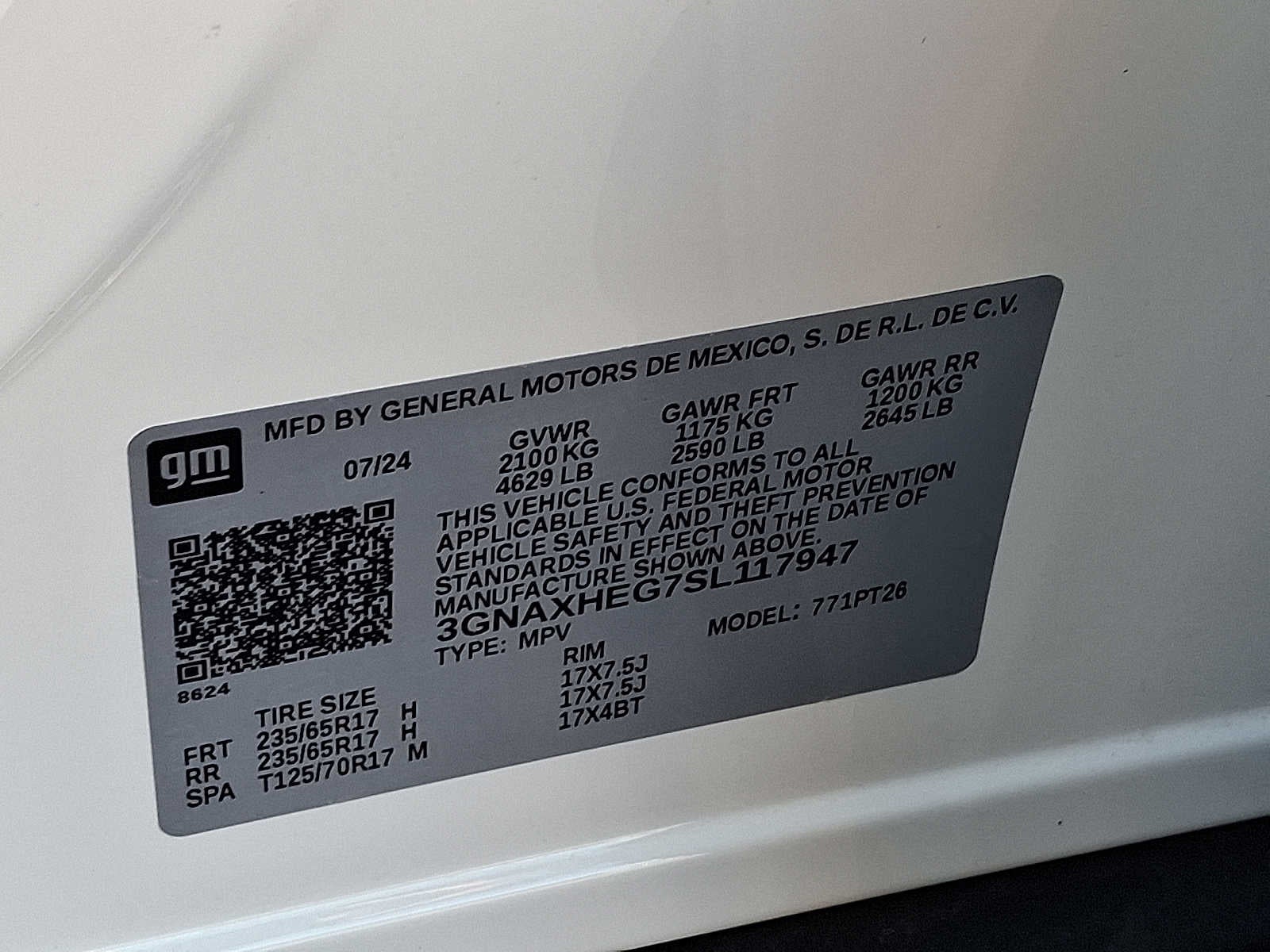 2025 Chevrolet Equinox FWD 4dr LT w/1LT