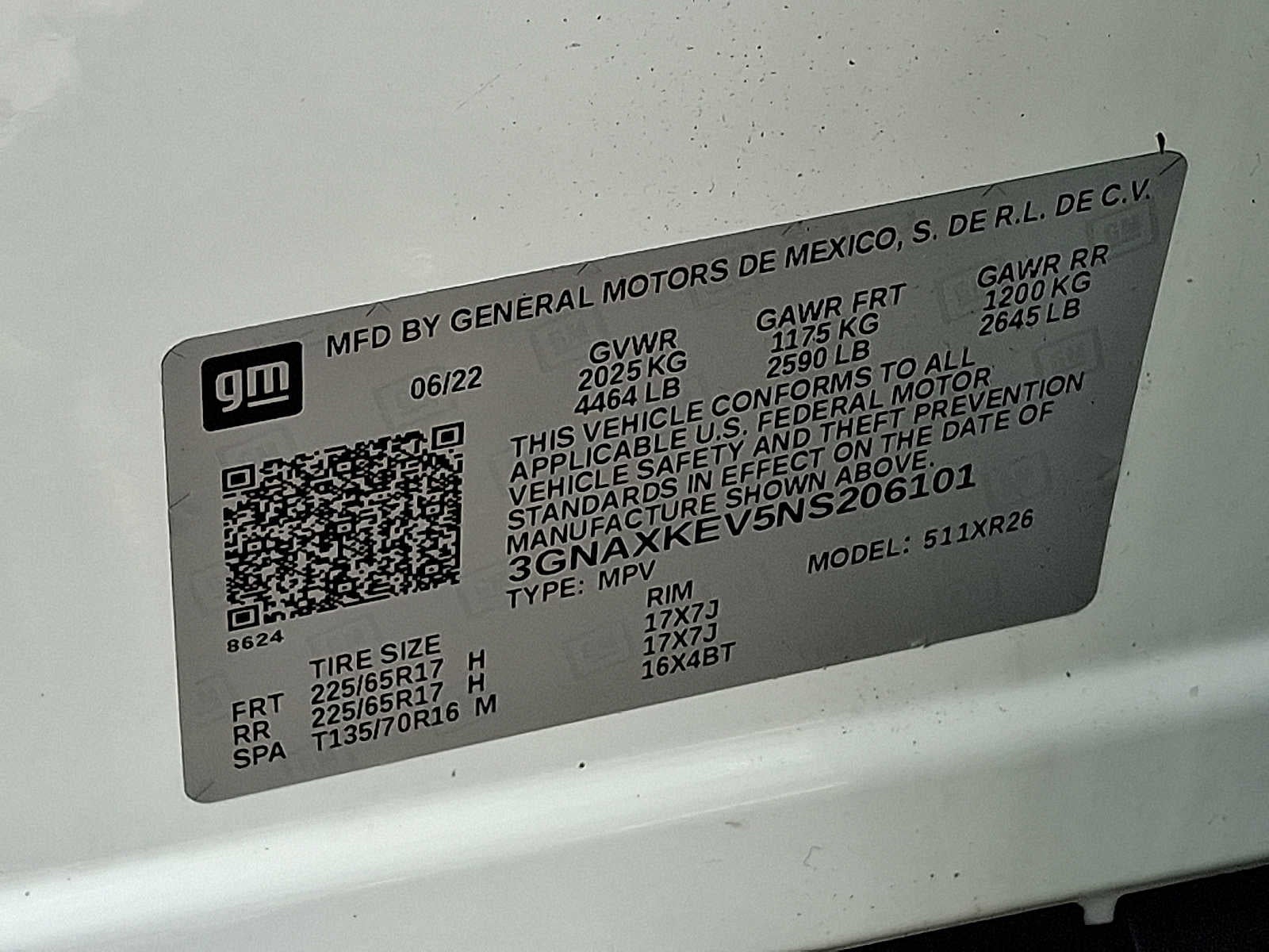 2022 Chevrolet Equinox FWD 4dr LT w/1LT