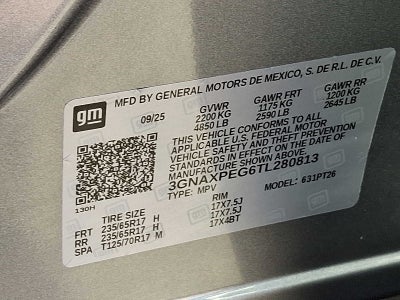 2026 Chevrolet Equinox AWD 4dr LT w/2LT