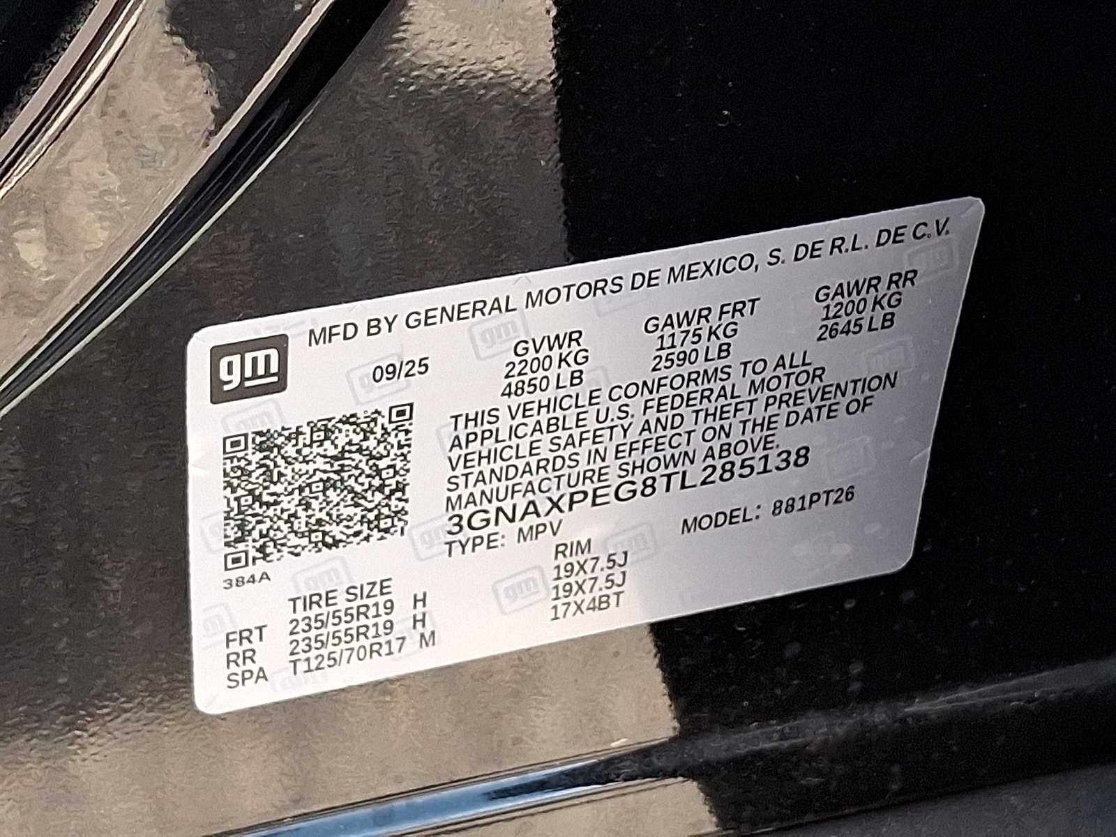 2026 Chevrolet Equinox AWD 4dr LT w/2LT