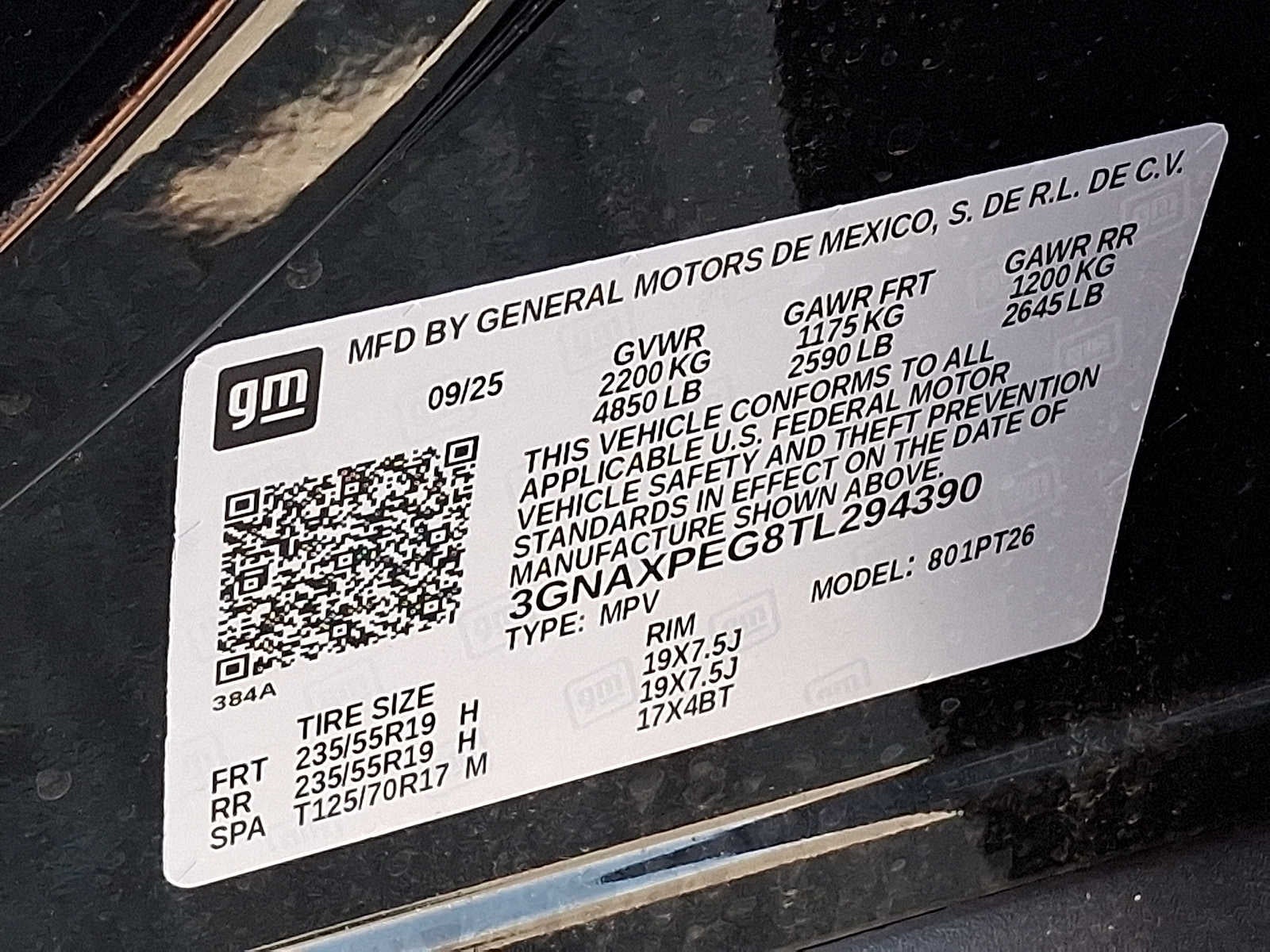 2026 Chevrolet Equinox AWD 4dr LT w/2LT