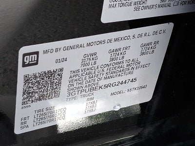 2024 GMC Sierra 1500 4WD Crew Cab 147 SLE