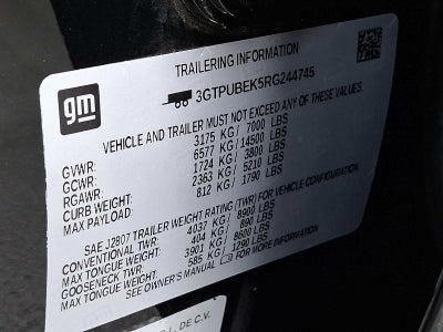 2024 GMC Sierra 1500 4WD Crew Cab 147 SLE