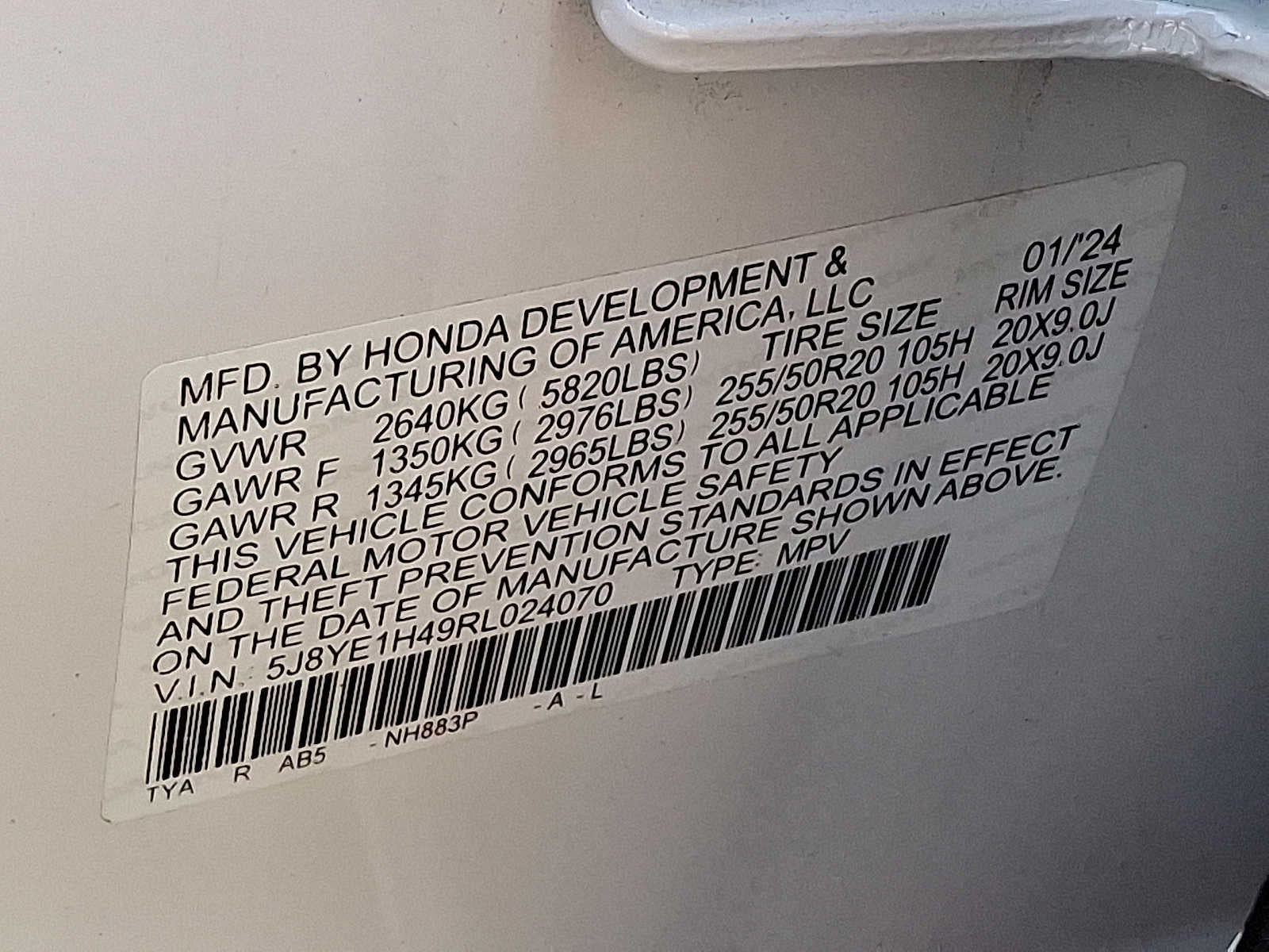 2024 Acura MDX SH-AWD w/Technology Package