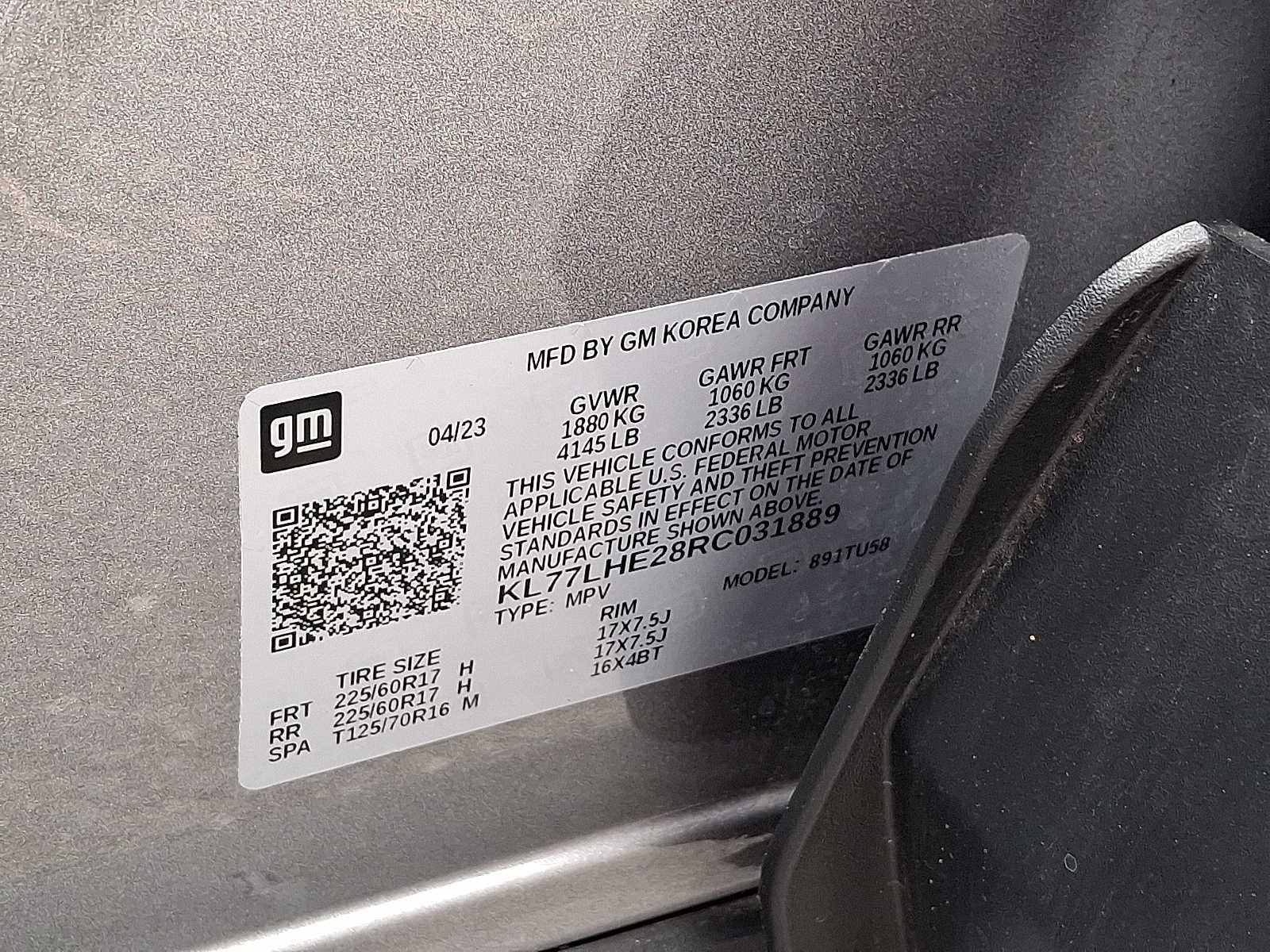 2024 Chevrolet Trax FWD 4dr LT