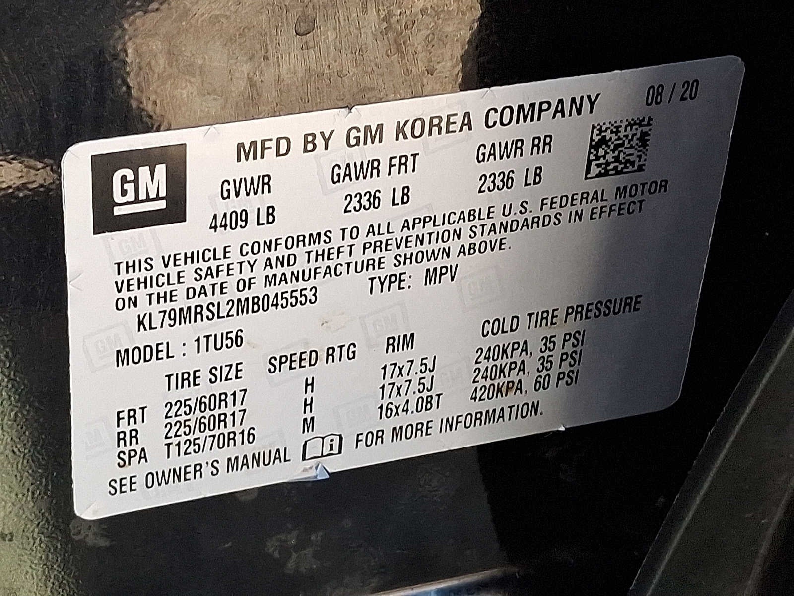 2021 Chevrolet TrailBlazer AWD 4dr LT