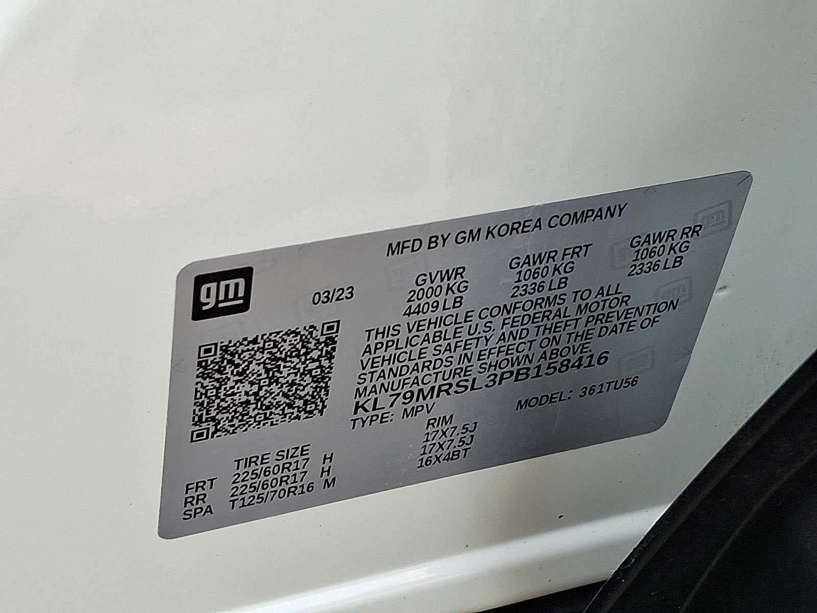 2023 Chevrolet TrailBlazer AWD 4dr LT