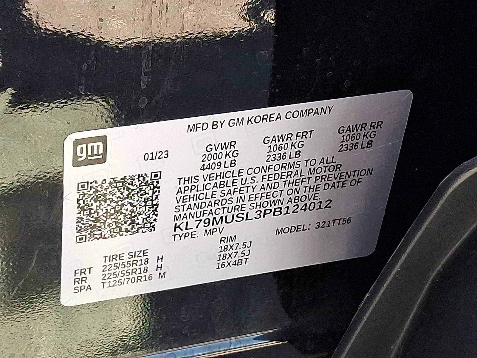 2023 Chevrolet TrailBlazer AWD 4dr RS