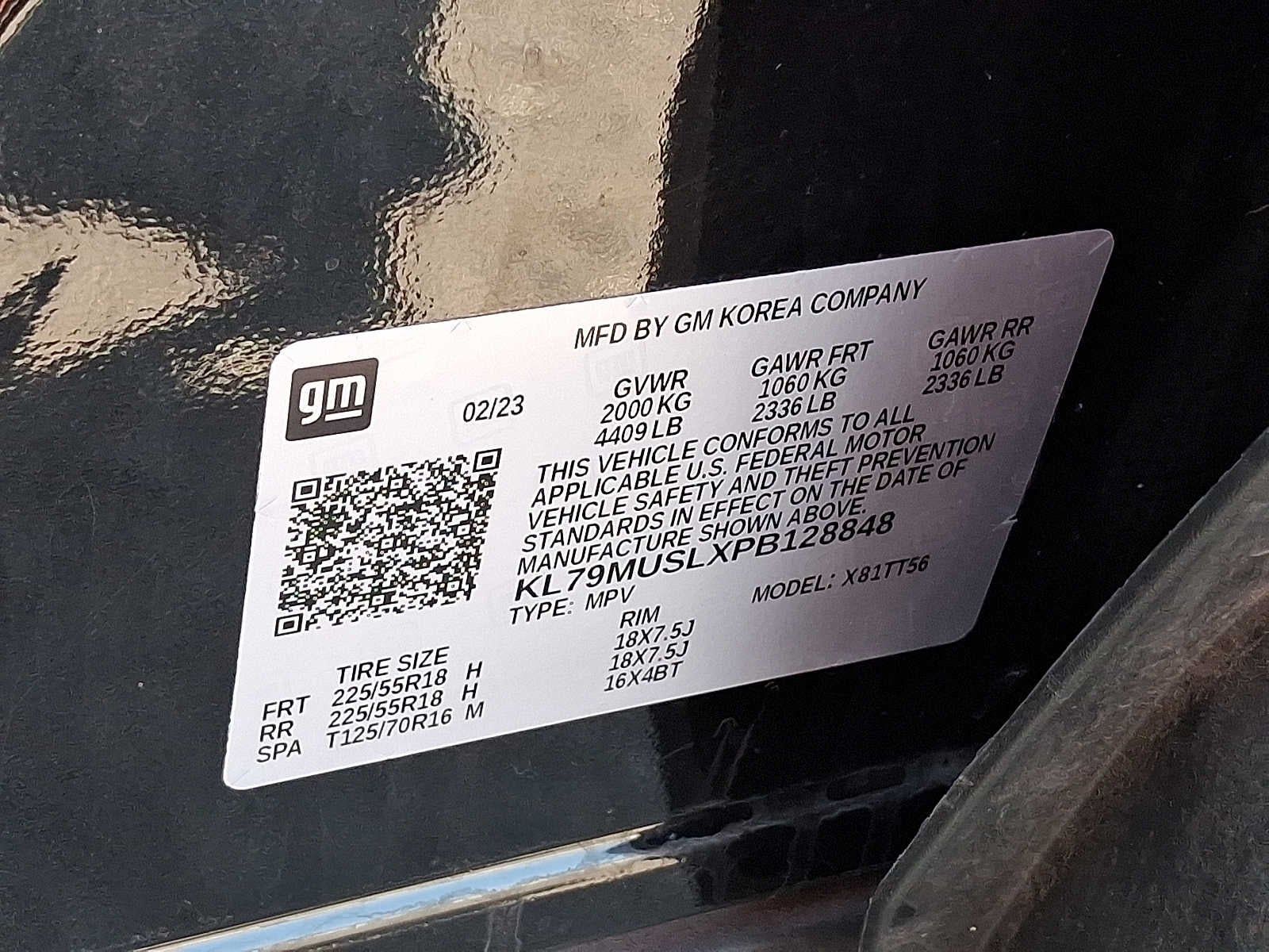 2023 Chevrolet TrailBlazer AWD 4dr RS