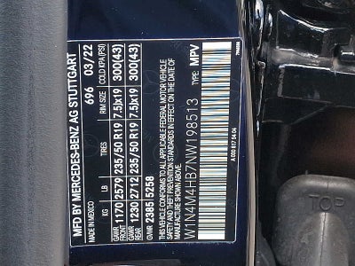 2022 Mercedes-Benz GLB GLB 250 4MATIC® SUV