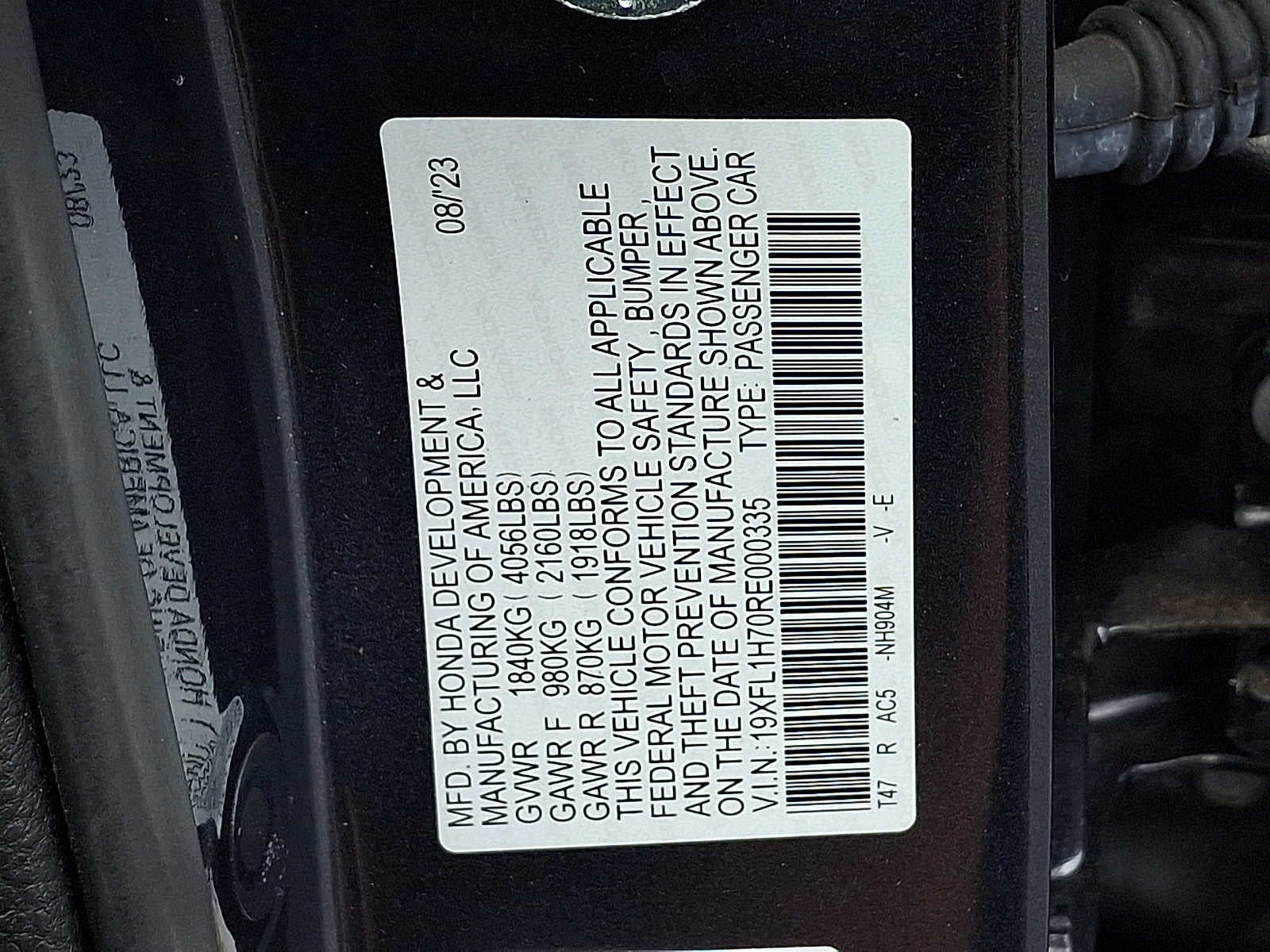 2024 Honda Civic Hatchback EX-L CVT