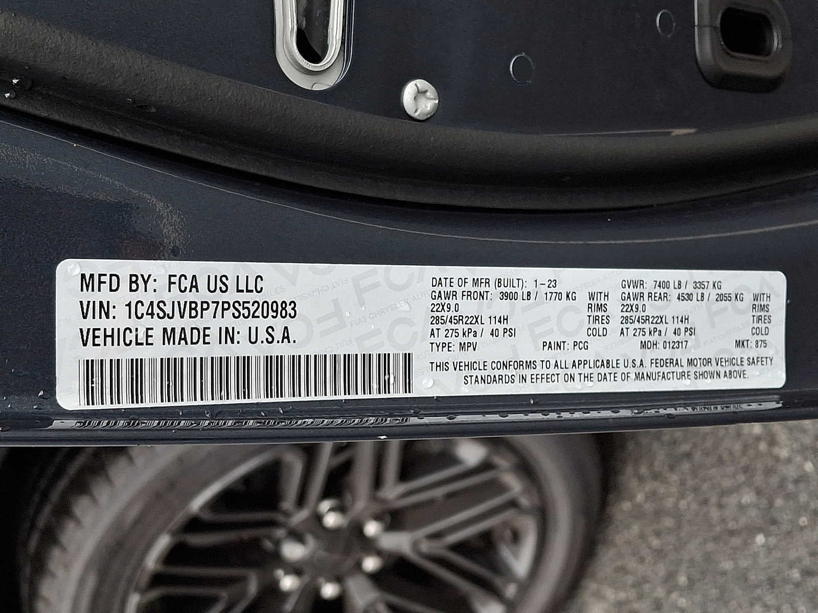 2023 Jeep Wagoneer Series II Carbide 4x4