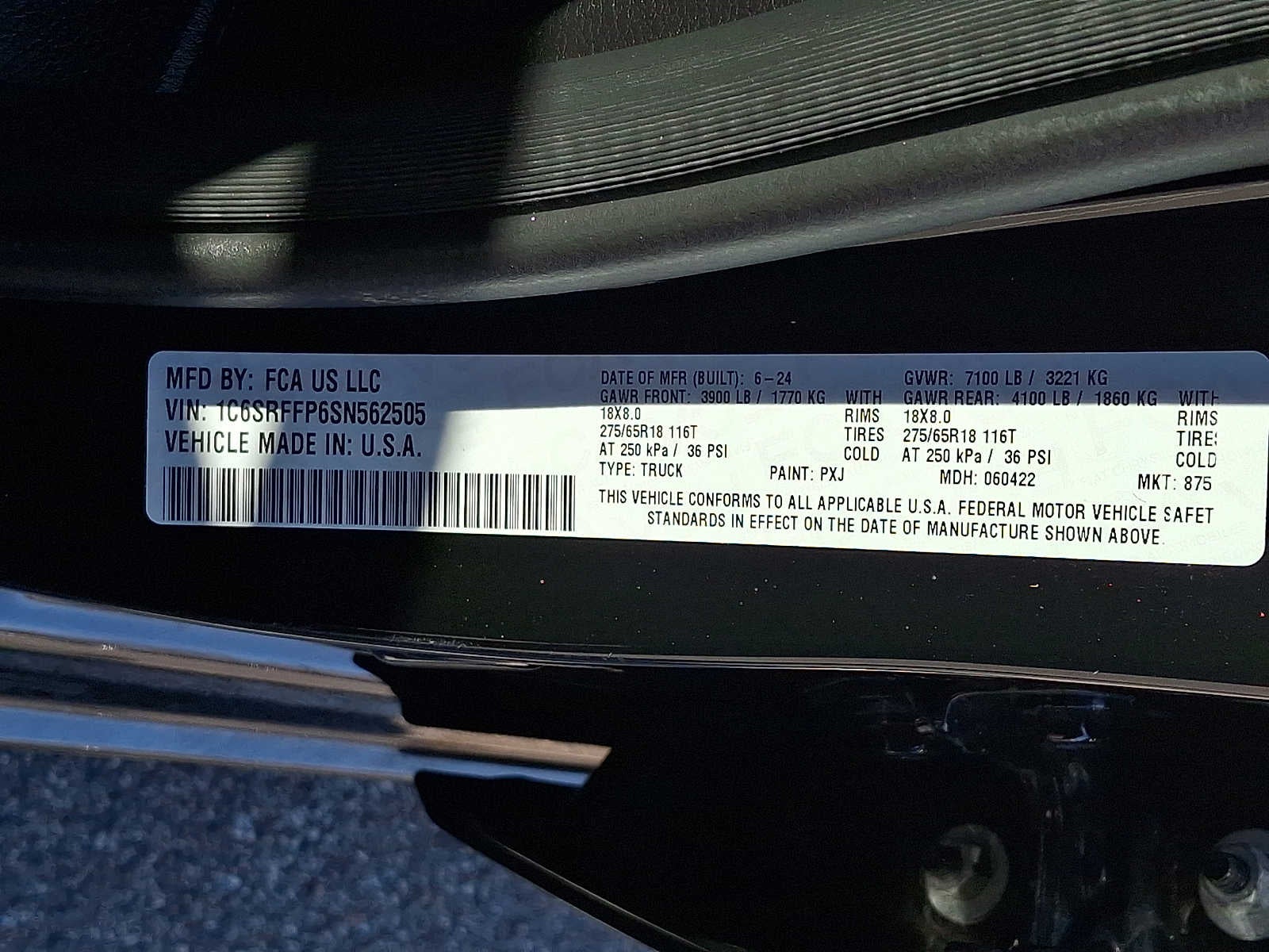 2025 RAM 1500 Big Horn 4x4 Crew Cab 57 Box