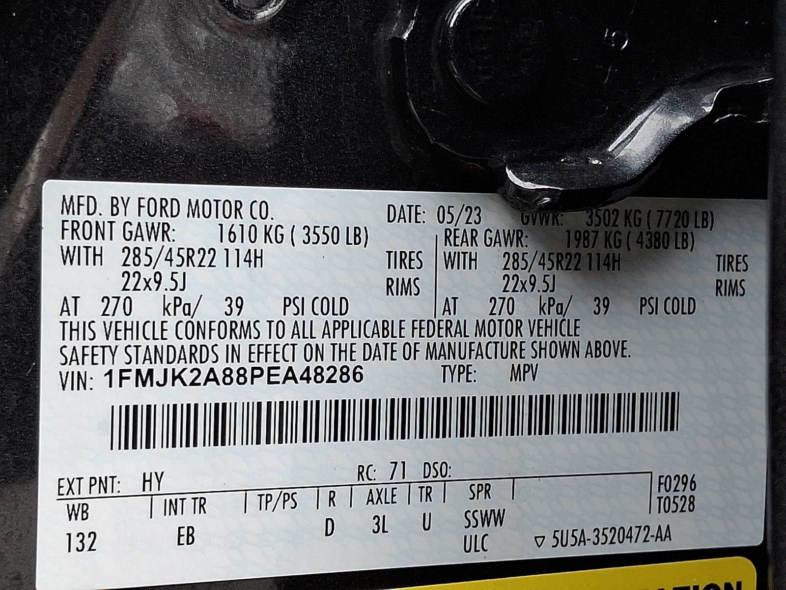 2023 Ford Expedition Max Limited 4x4