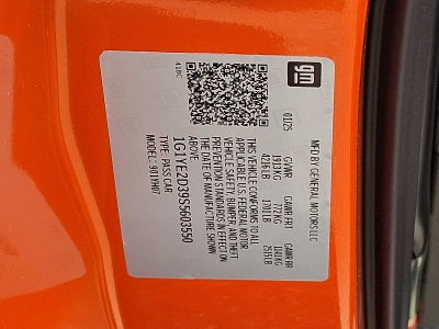 2025 Chevrolet Corvette 2dr Z06 Cpe w/2LZ