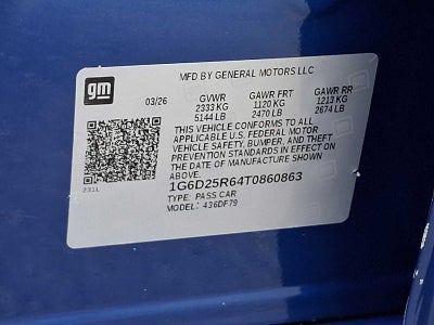 2026 Cadillac CT5-V 4dr Sdn Blackwing