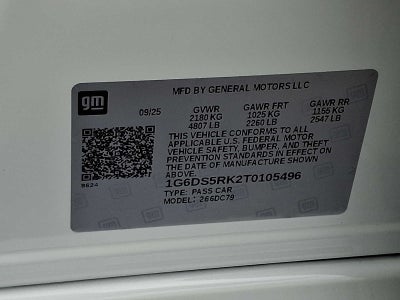 2026 Cadillac CT5 4dr Sdn Premium Luxury