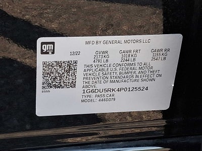 2023 Cadillac CT5 4dr Sdn Sport