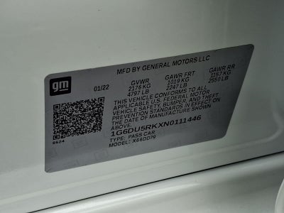 2022 Cadillac CT5 4dr Sdn Sport
