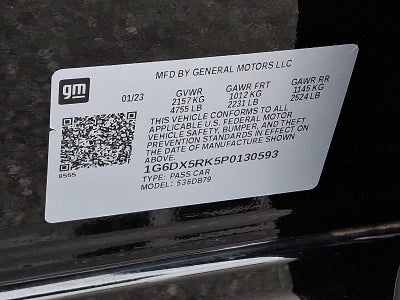 2023 Cadillac CT5 4dr Sdn Luxury