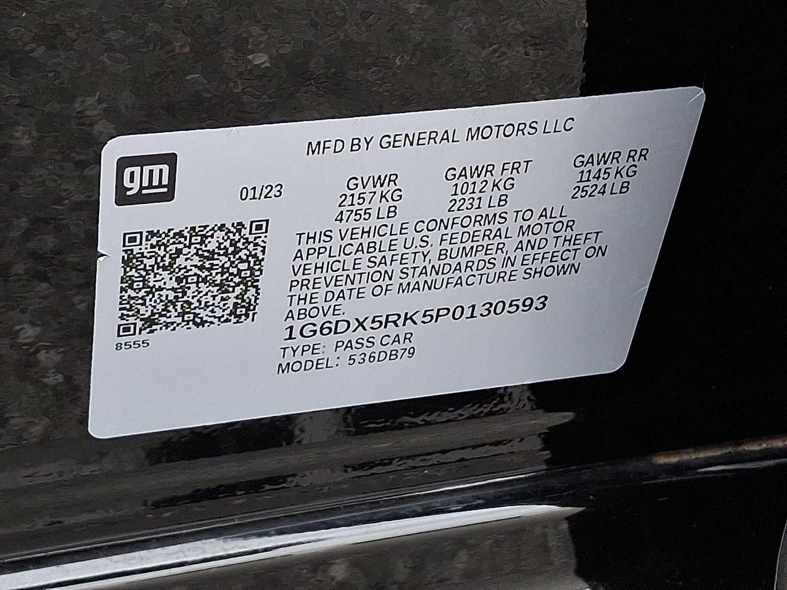 2023 Cadillac CT5 4dr Sdn Luxury