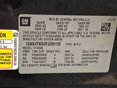 2015 GMC Acadia AWD 4dr Denali