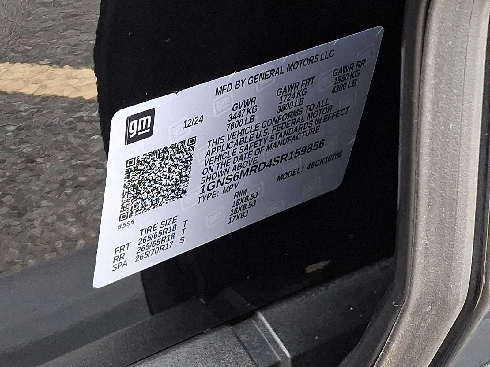 2025 Chevrolet Tahoe 4WD 4dr LS