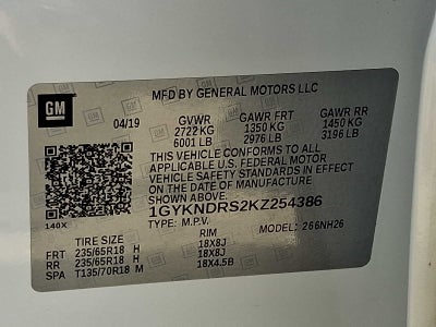 2019 Cadillac XT5 AWD 4dr Luxury